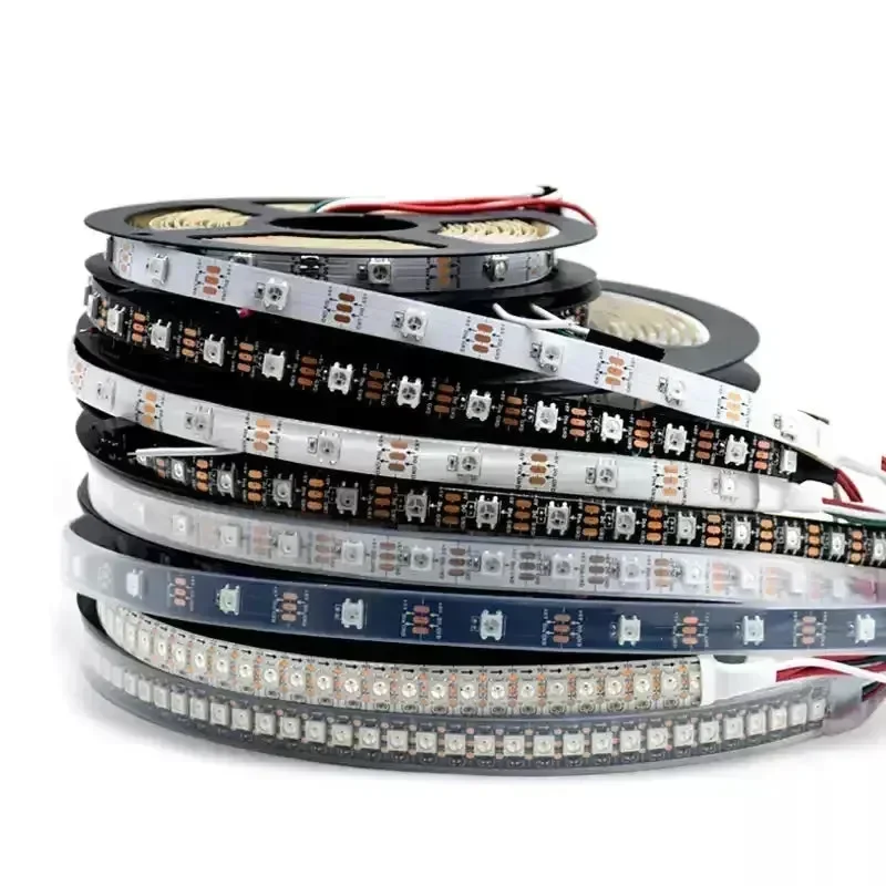 WS2812B RGB LED-nauha 5050 SMD 150 pikseliä paljaalla piirilevyllä