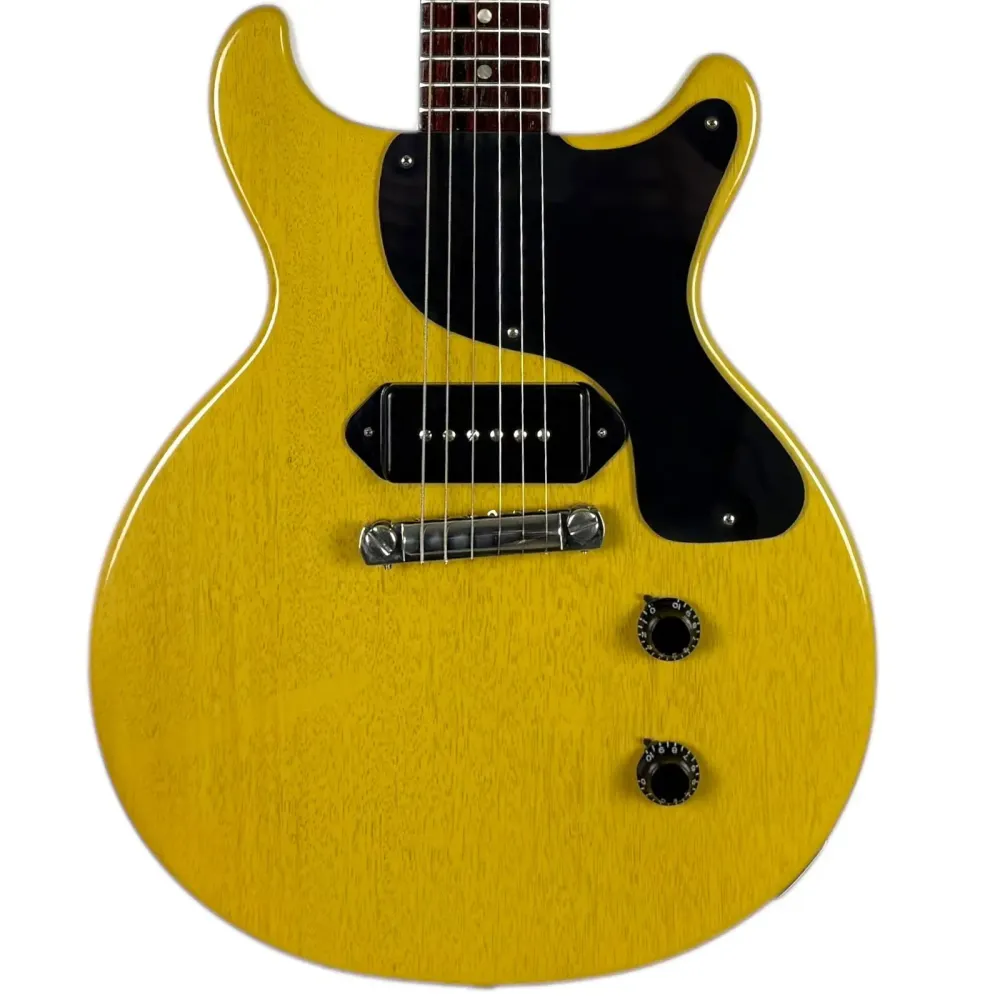 Gibson Custom Shop 1958 Les Paul Junior DC VOS 2008 - TV-keltainen