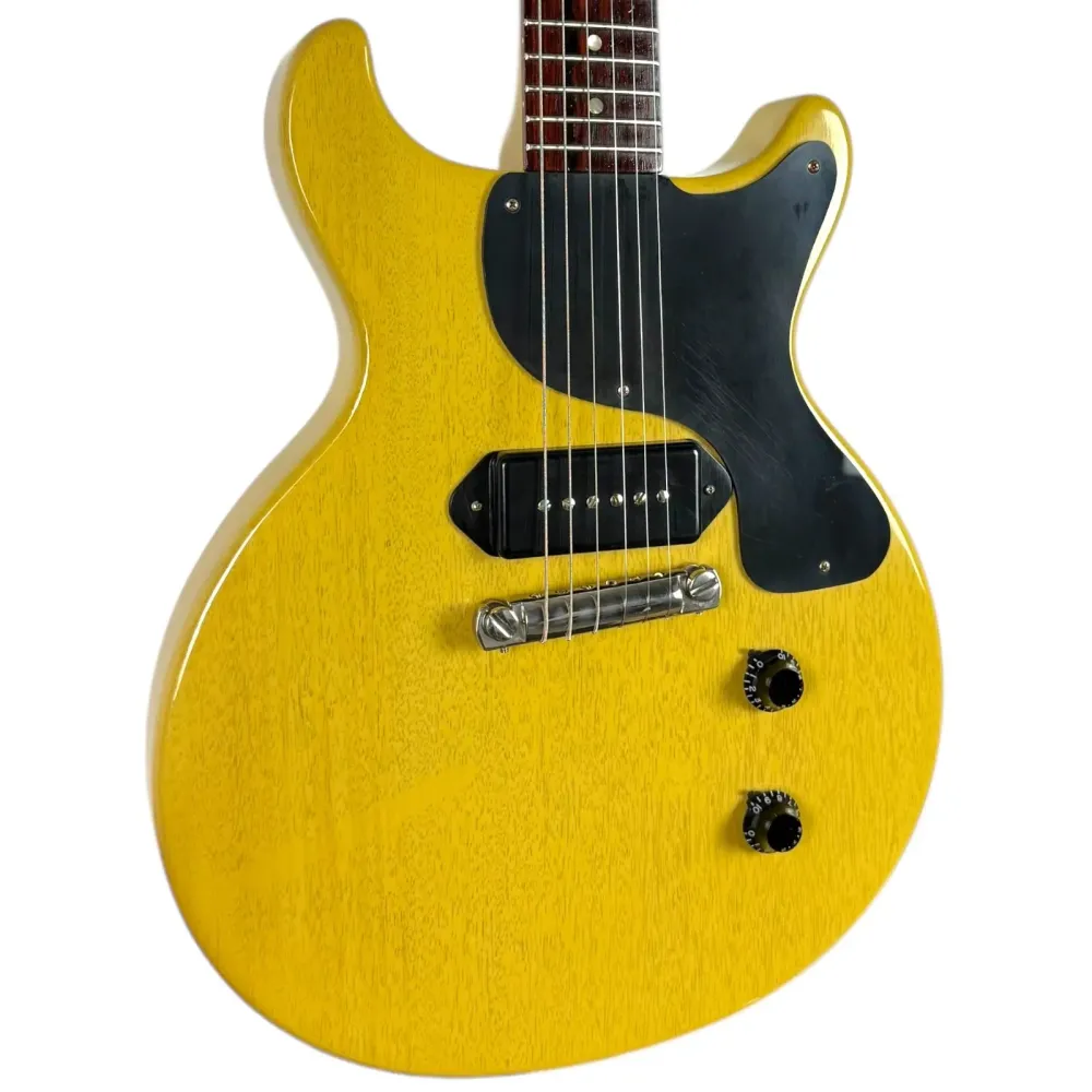 Gibson Custom Shop 1958 Les Paul Junior DC VOS 2008 - TV-keltainen