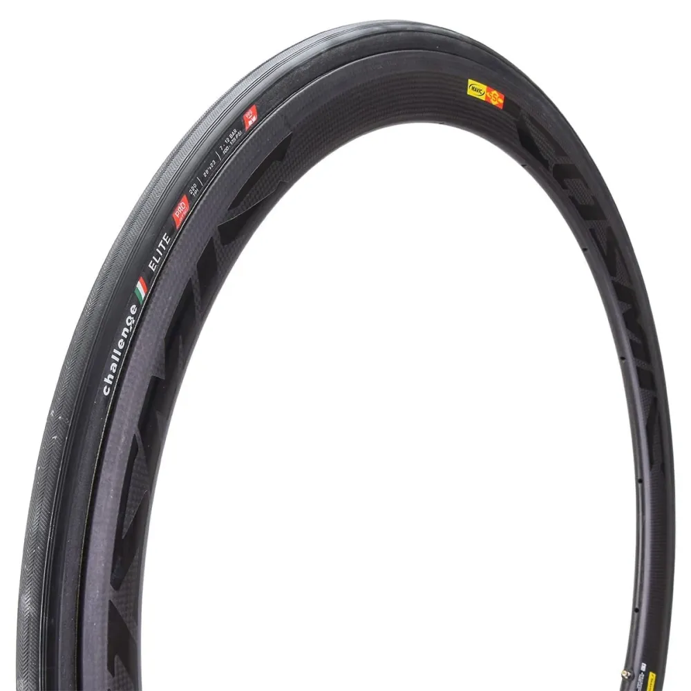 CHALLENGE ELITE PRO 700x23c Tubular-rengas Musta