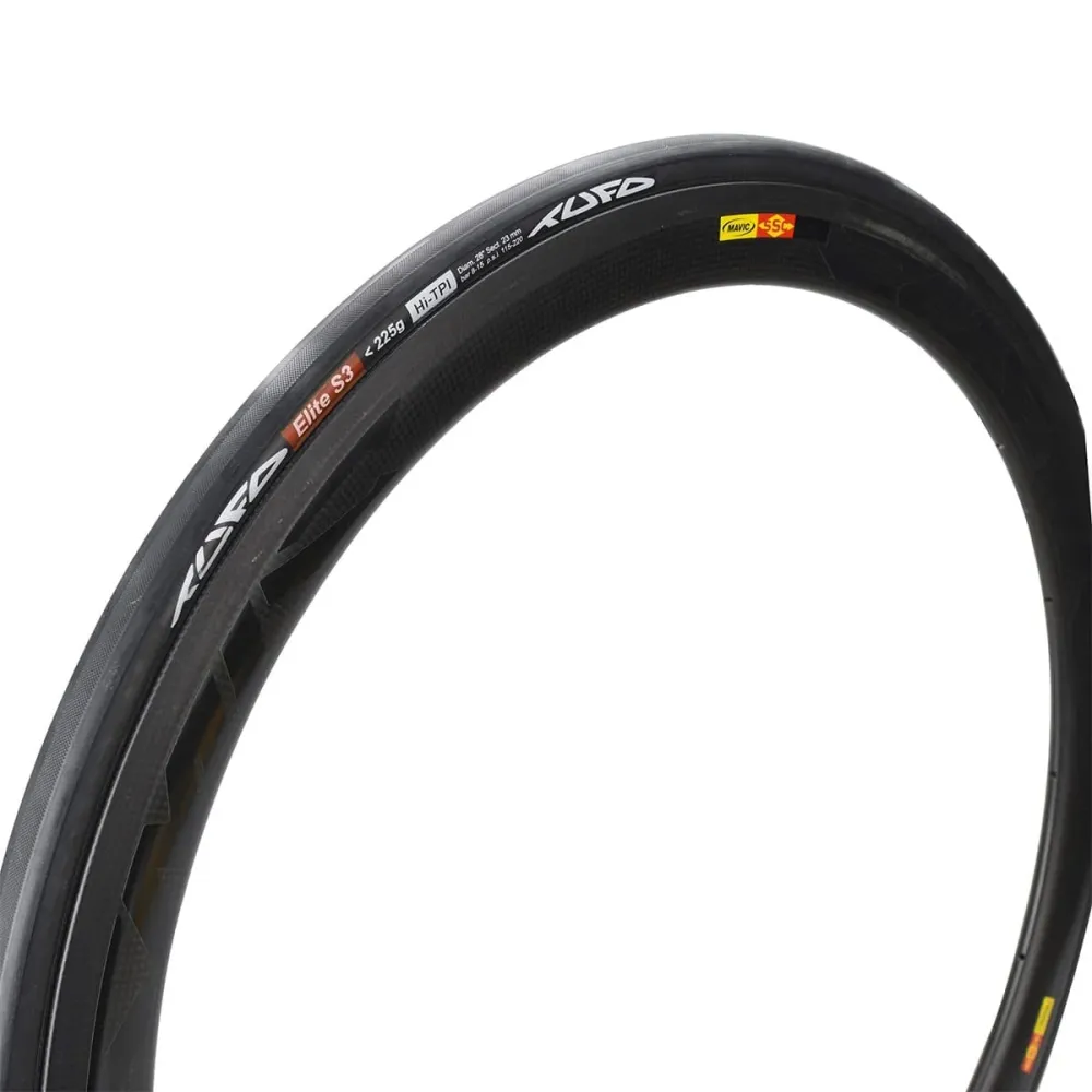 TUFO ELITE S3 700x23c Tubular-rengas Musta