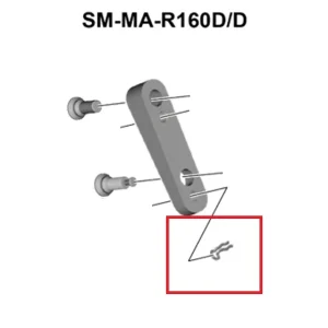 SHIMANO-turvarengas Flat Mount-sovittimelle