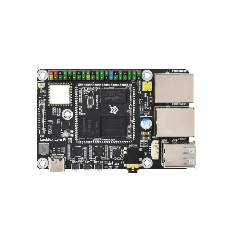 Waveshare Luckfox Lyra Pi Linux Mikrokehityslauta Perustuu Core3506:een