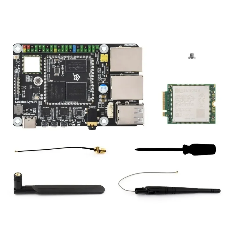 Waveshare Luckfox Lyra Pi Linux Mikrokehityslauta Perustuu Core3506:een