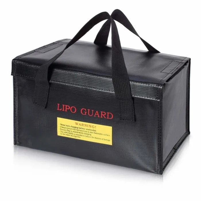 Borsa Ignifuga LiPo 26x13x15 cm DJI Tello BD-1 Helifar RC Sicura YUNIQUE GREEN-CLEAN-POWER