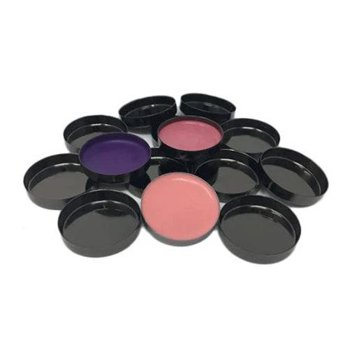 Z -paletti kiiltävä musta pyöreä tyhjä meikkipannut Z Palette