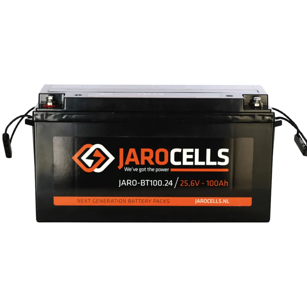 Jarocells Litiumakku 24V 100Ah BT LiFePO4