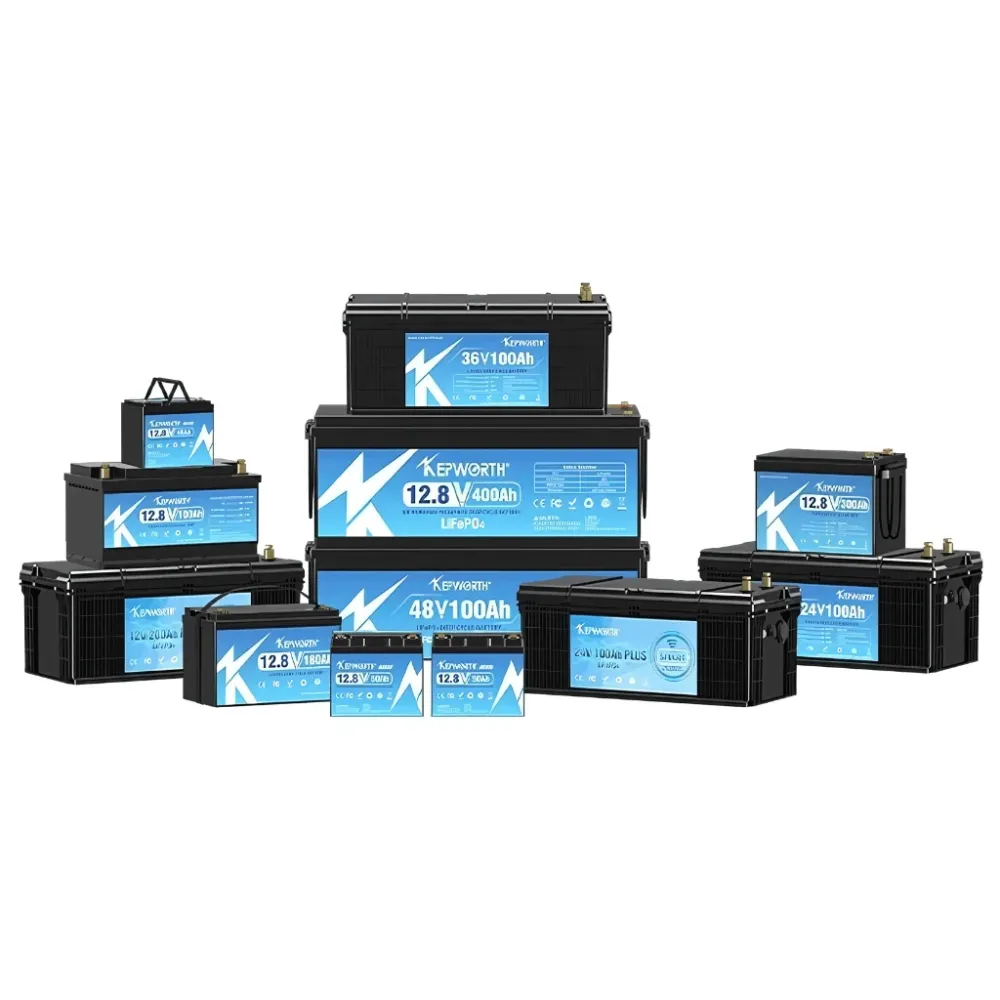 LiFePO4 50+Ah-200Ah Litium-akku, 12V & 24V & 48V