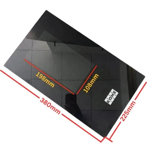 KONE KDS330 LOP-paneeli Lasi 225x380mm +3M teippi