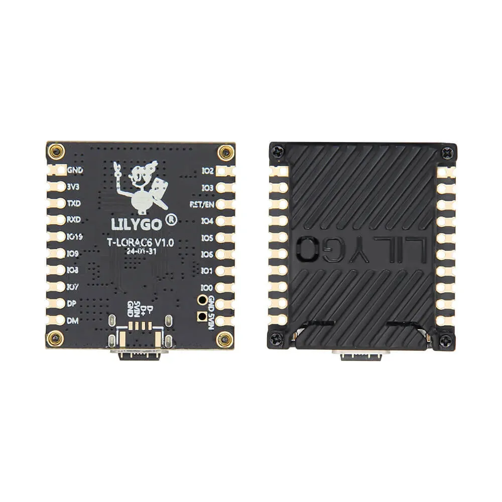 LILYGO T-Lora C6 ESP32-C6 LoRa SX1262 Kehityslauta 868/915MHz Wi-Fi 6 BLE
