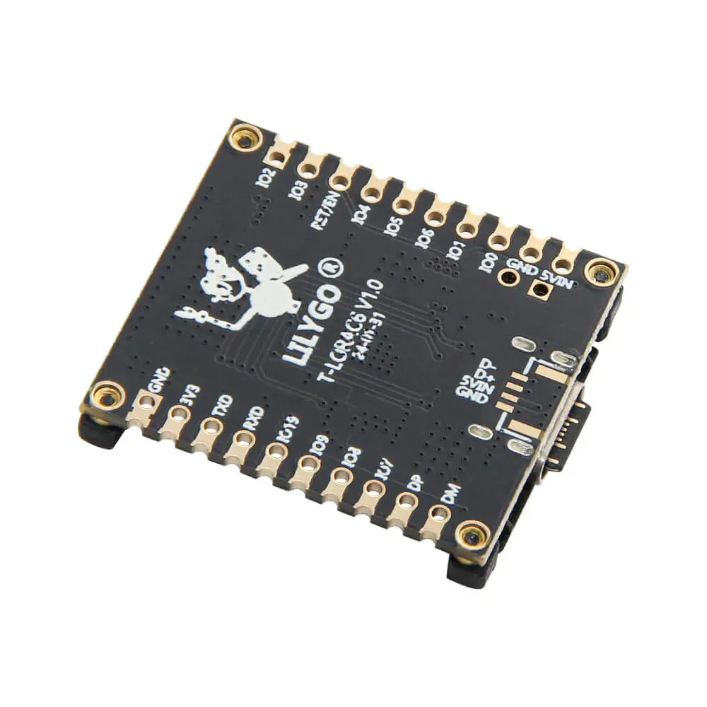 LILYGO T-Lora C6 ESP32-C6 LoRa SX1262 Kehityslauta 868/915MHz Wi-Fi 6 BLE