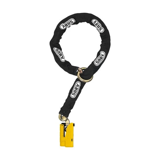 Abus 8077 Granit Detecto X-plus -lukko ja musta silmukkaketju