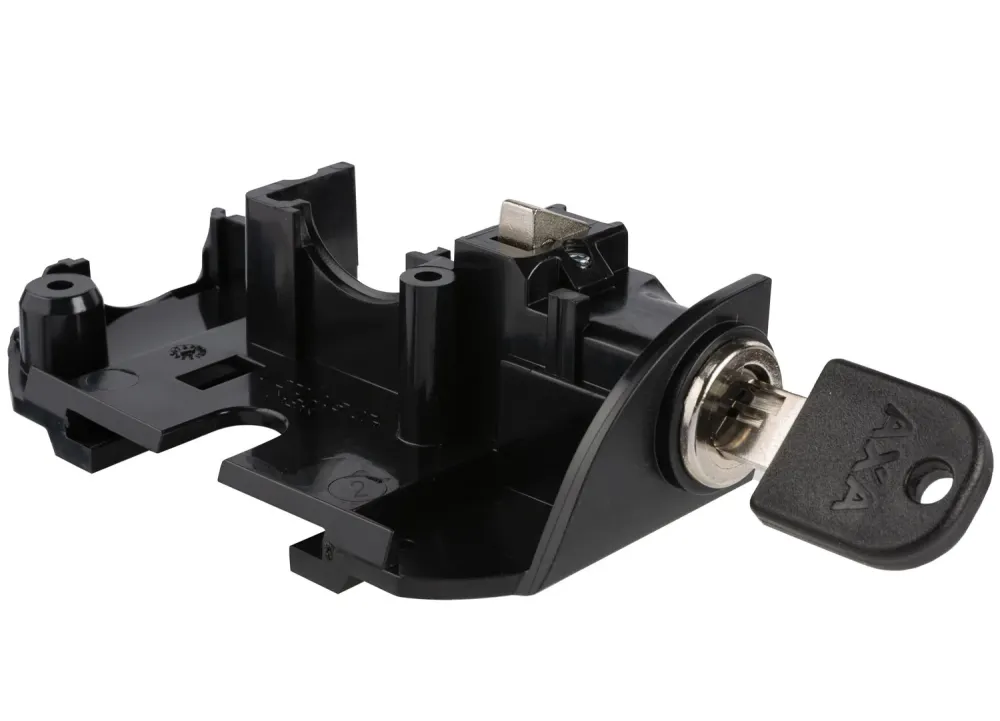 AXA Bosch Rack carrier Lock akkulukko