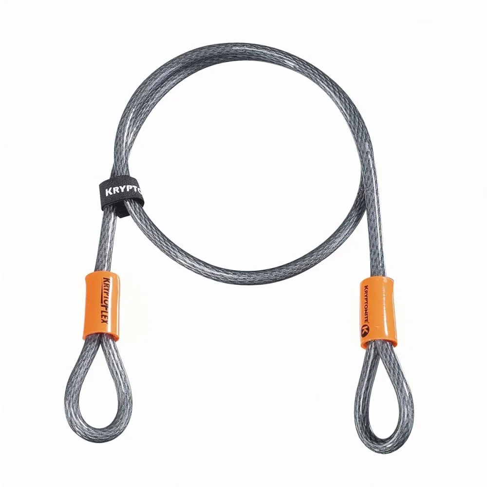 Kaapelilukko KRYPTONITE KRYPTOFLEX 4Ft LOOPED CABLE ilman riippulukkoa