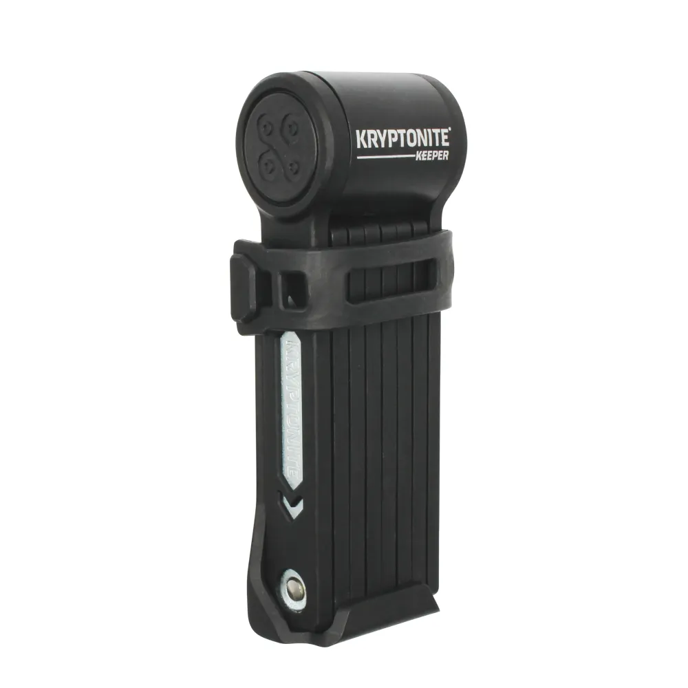 Taittuva nivelletty varkaudenestolukko KRYPTONITE KEEPER MINI FOLDING -taittolukko