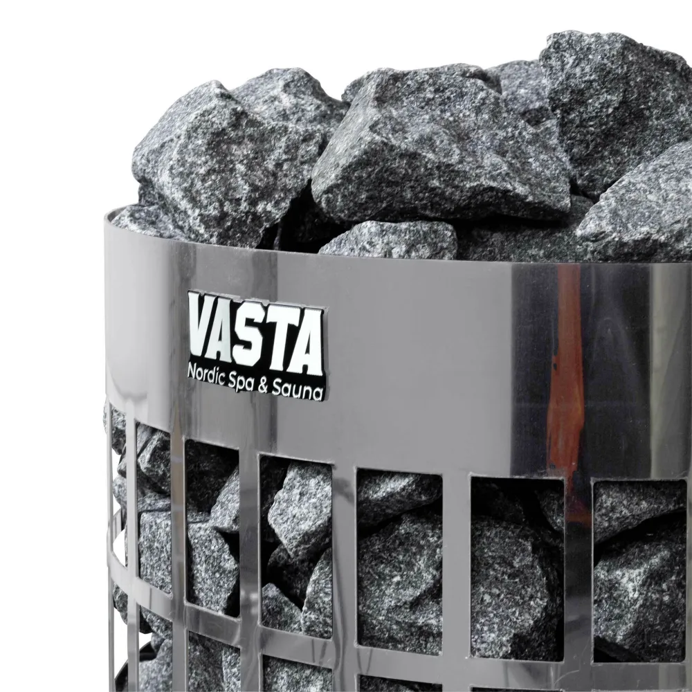 Vasta Sähkökiuas Ignite 8kw, teräs, erillinen, 7-12m3