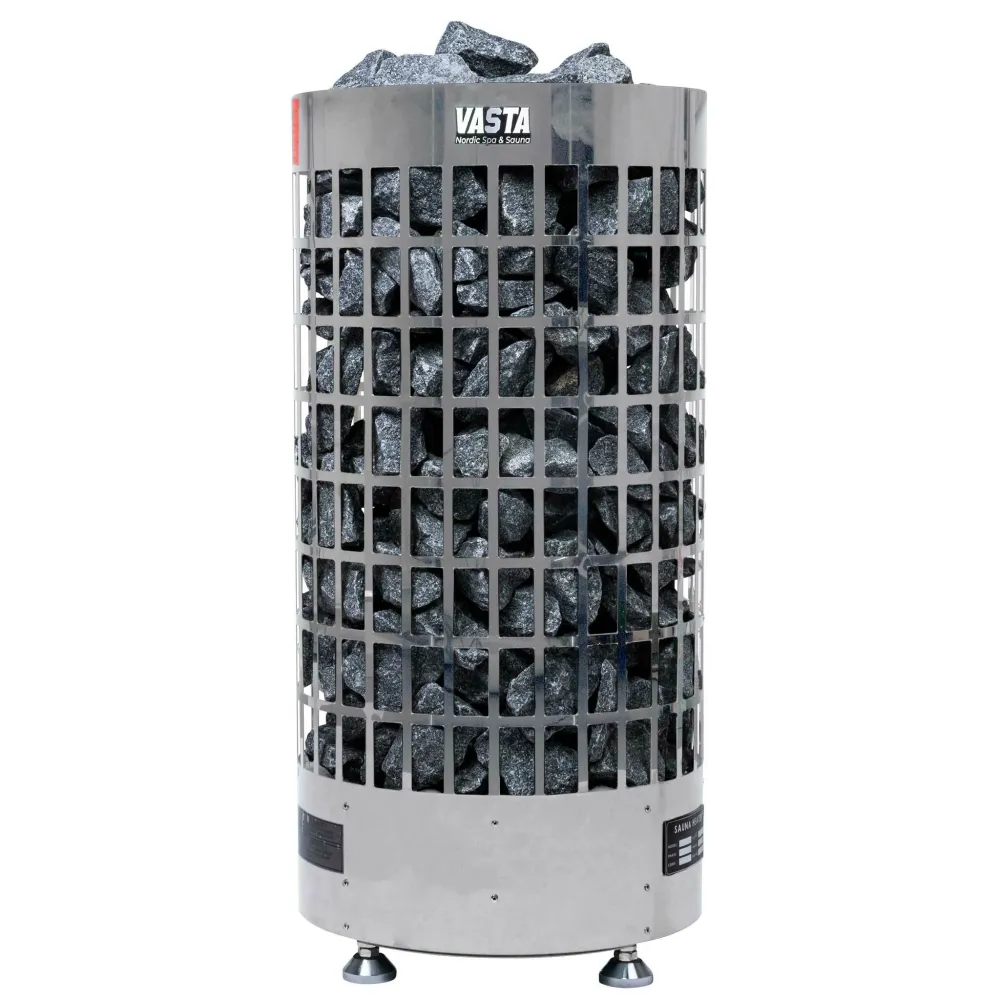 Vasta Sähkökiuas Ignite 8kw, teräs, erillinen, 7-12m3