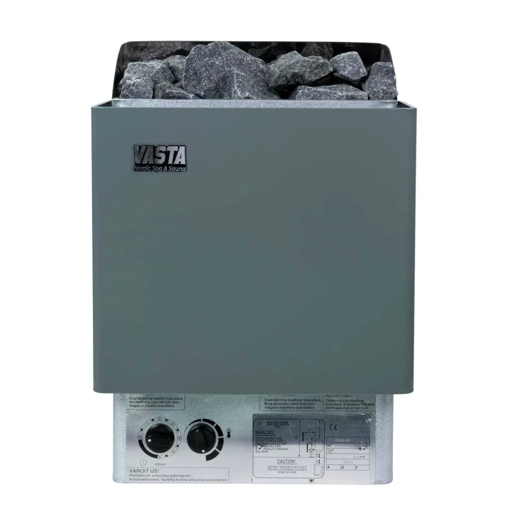 Vasta Sähkökiuas Spark 8kw, kiinteä, 7-12m3