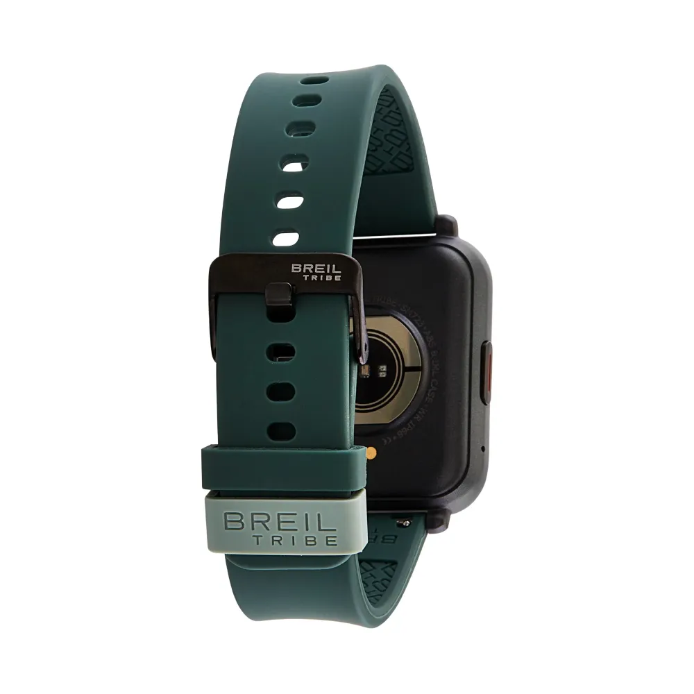 Breil SBT-2 45 mm musta teräksinen älykello mustalla PVD-viimeistelyllä EW0674