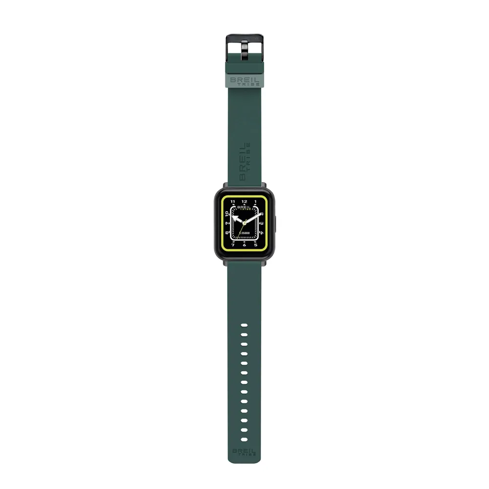 Breil SBT-2 45 mm musta teräksinen älykello mustalla PVD-viimeistelyllä EW0674