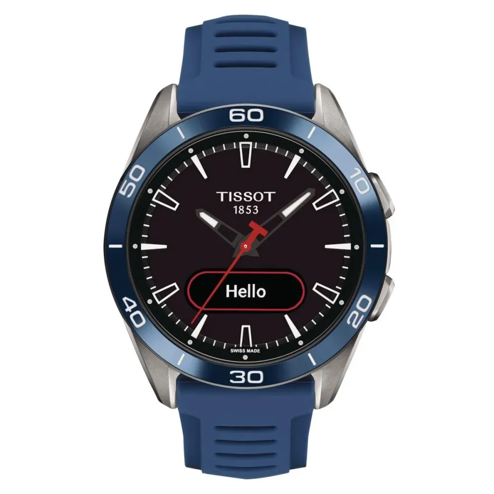Tissot kello T-Touch Connect Sport 43,75mm sininen kvartsi titaani T153.420.47.051.01