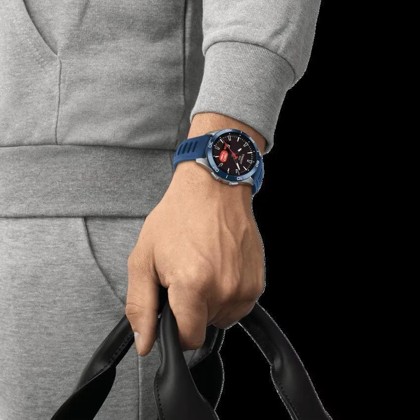 Tissot kello T-Touch Connect Sport 43,75mm sininen kvartsi titaani T153.420.47.051.01