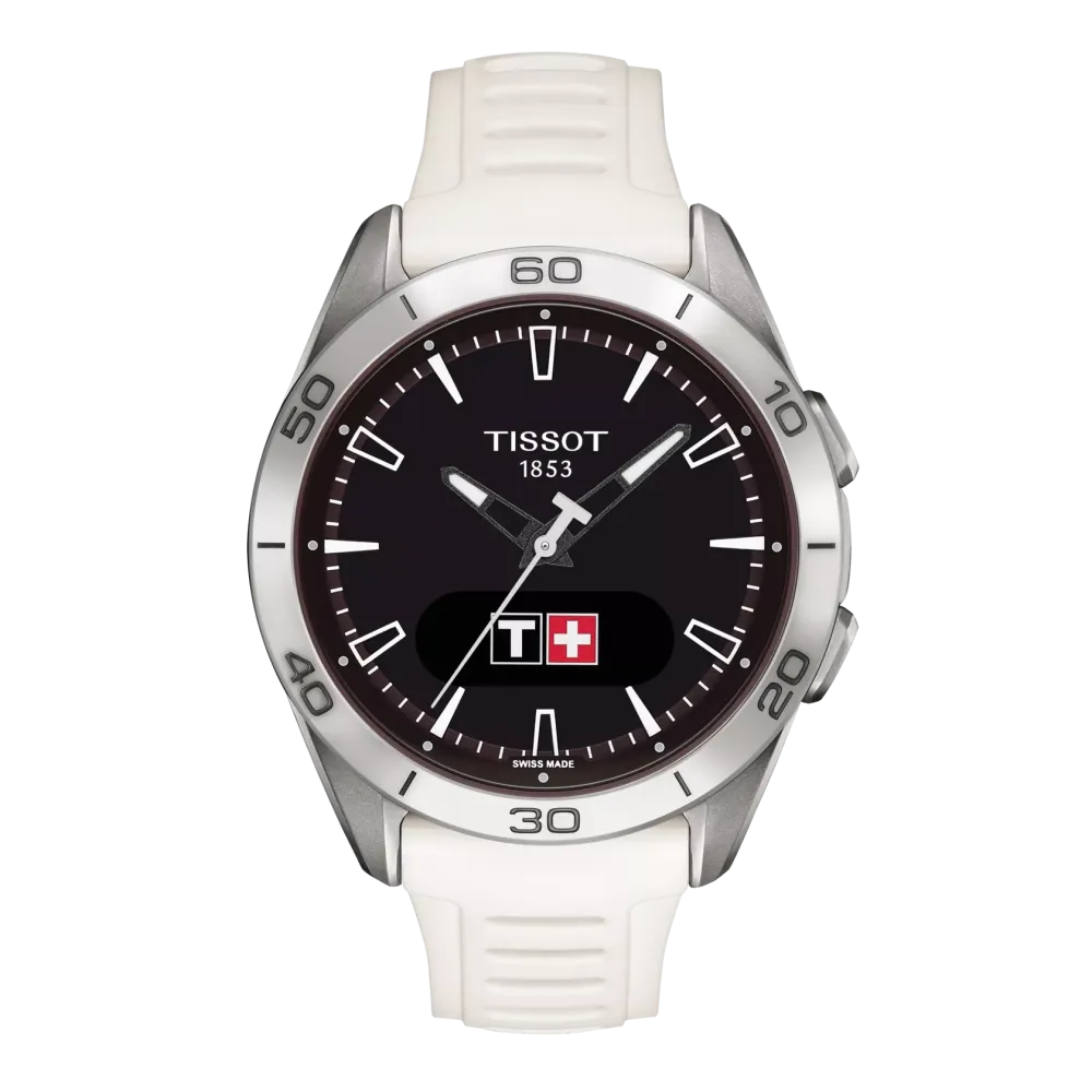 Tissot kello T-Touch Connect Sport 43.75mm valkoinen kvartsititaani T153.420.47.051.03