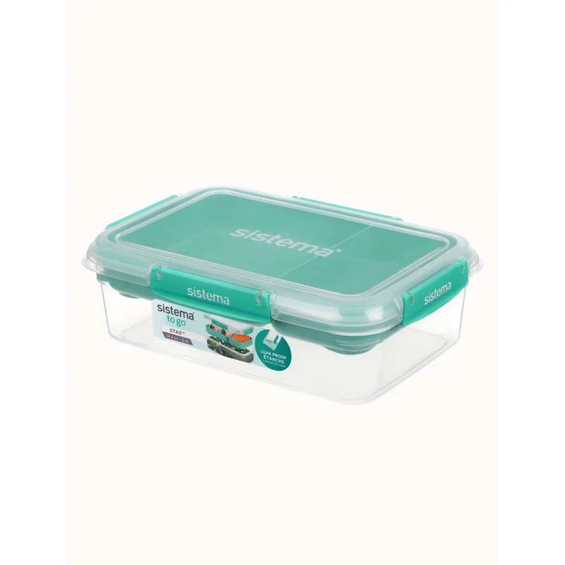 Sistema Rectangle Stax To Go - 2.2L - Minty Teal