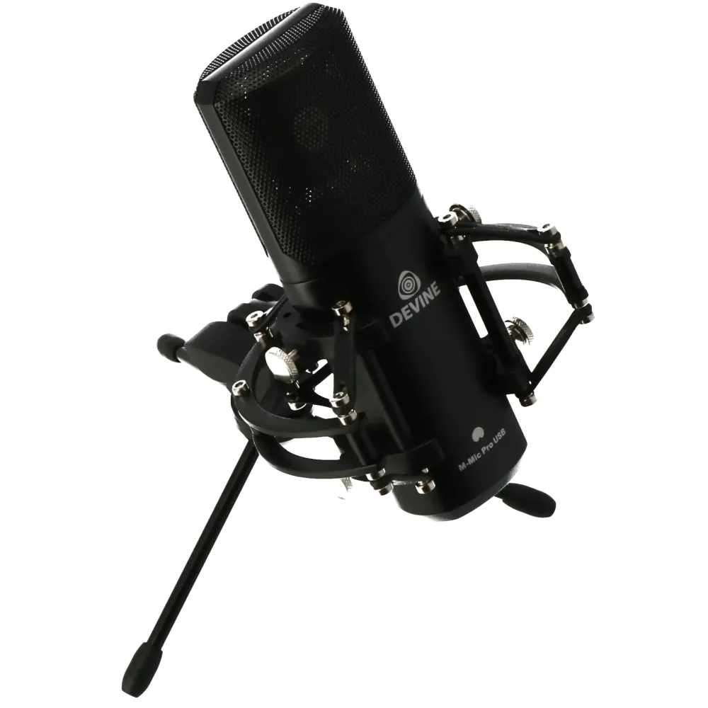 Devine M-Mic PRO Mikrofoni (USB), Musta