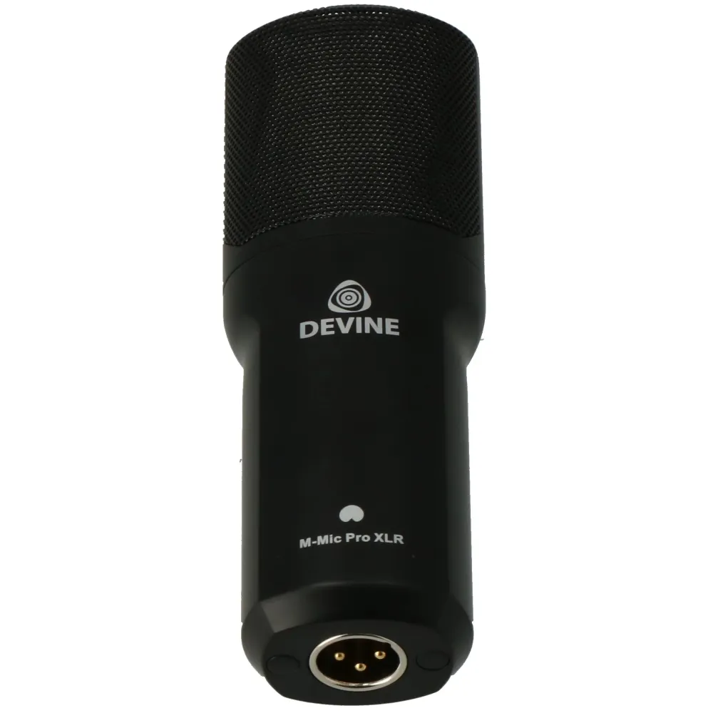 Devine M-Mic PRO XLR Kondensaattorimikrofoni (Musta)