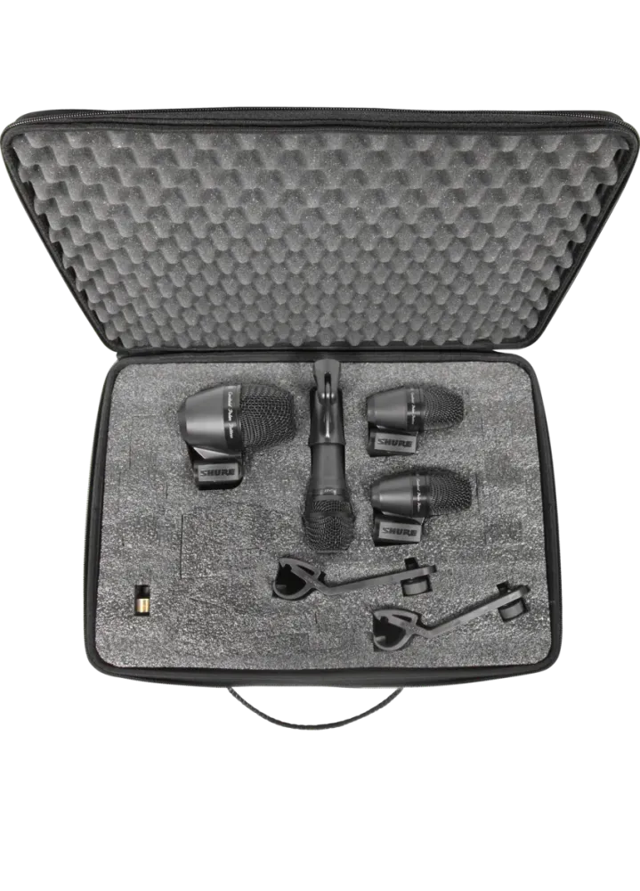 Shure PGA Drumkit 4 Rumpu Mikrofonipaketti