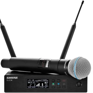 Shure QLXD24E/B58 K51 Käsimikrofoni Järjestelmä Beta58