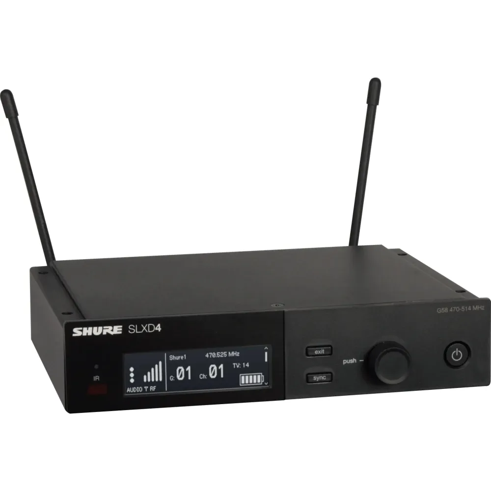 Shure SLXD24E/B58-S50 Langaton Mikrotonit Järjestelmä (823-865Mhz)