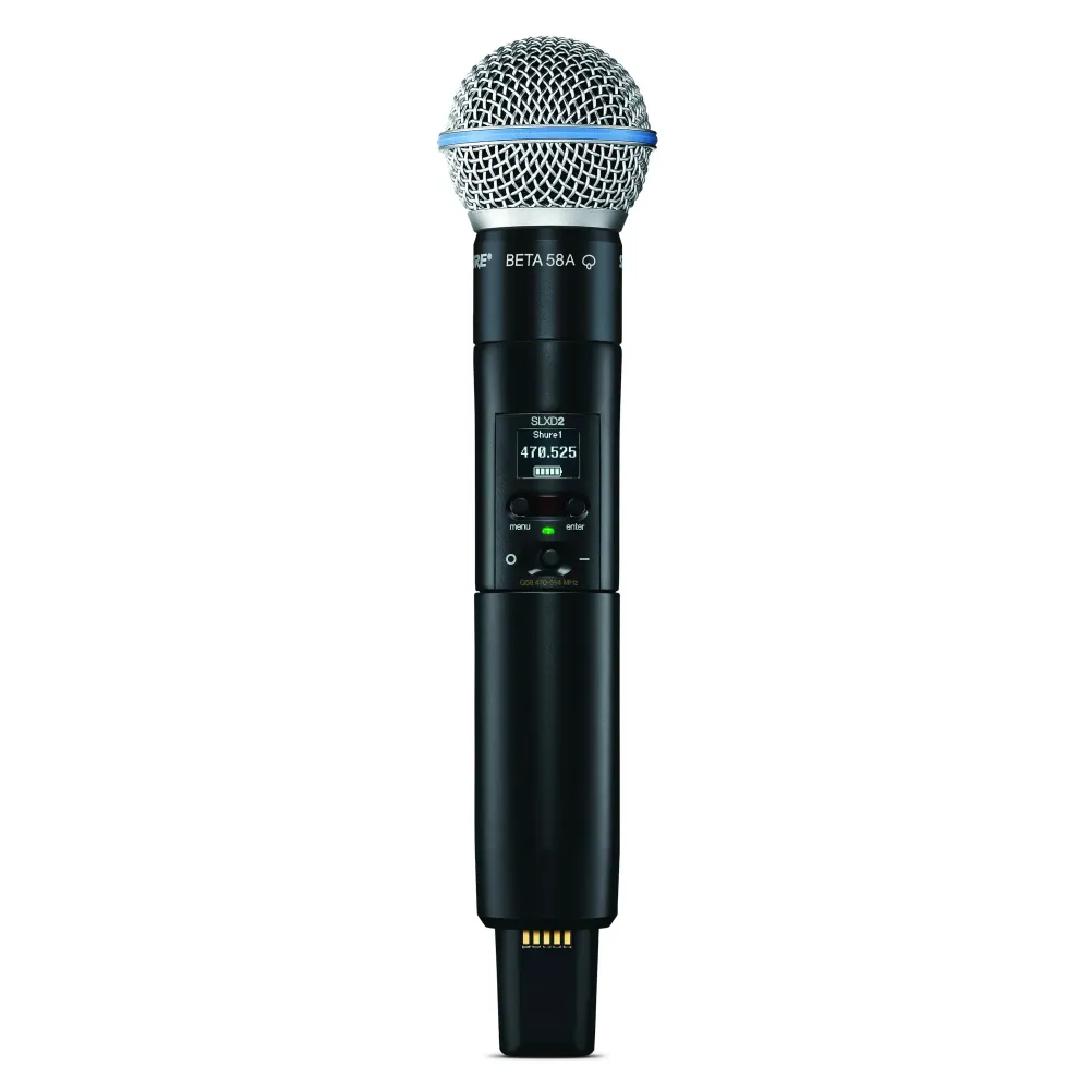 Shure SLXD24E/B58-S50 Langaton Mikrotonit Järjestelmä (823-865Mhz)