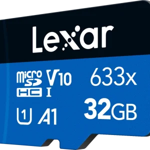 Lexar 633X microSDHC/SDXC Micro SD kortti (32 GB)