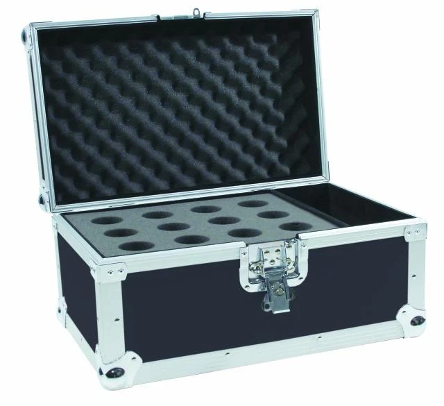 Mikrotonit Flightcase Road 12 (Musta)