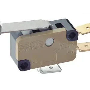 Honeywell Mikrokytkin V3 12A 1CO-kosketin pitkävartinen rullakytkin V3-19M OEM