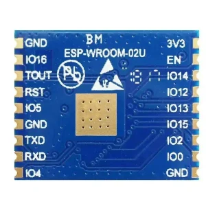 Espressif ESP WROOM 02U 2MB -moduuli