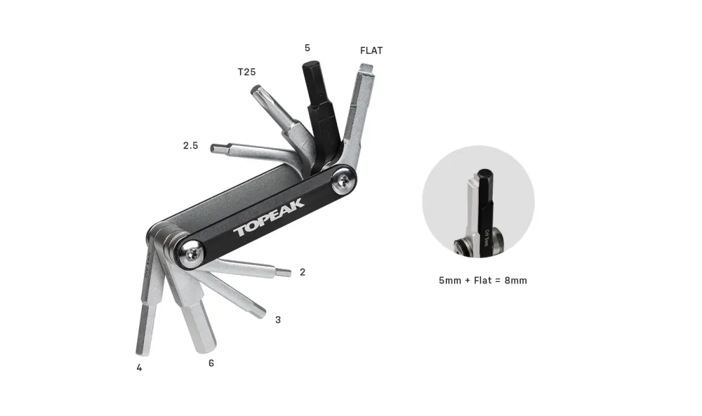 Co2 monitoimityökalut TOPEAK TUBIMASTER RXT Pro