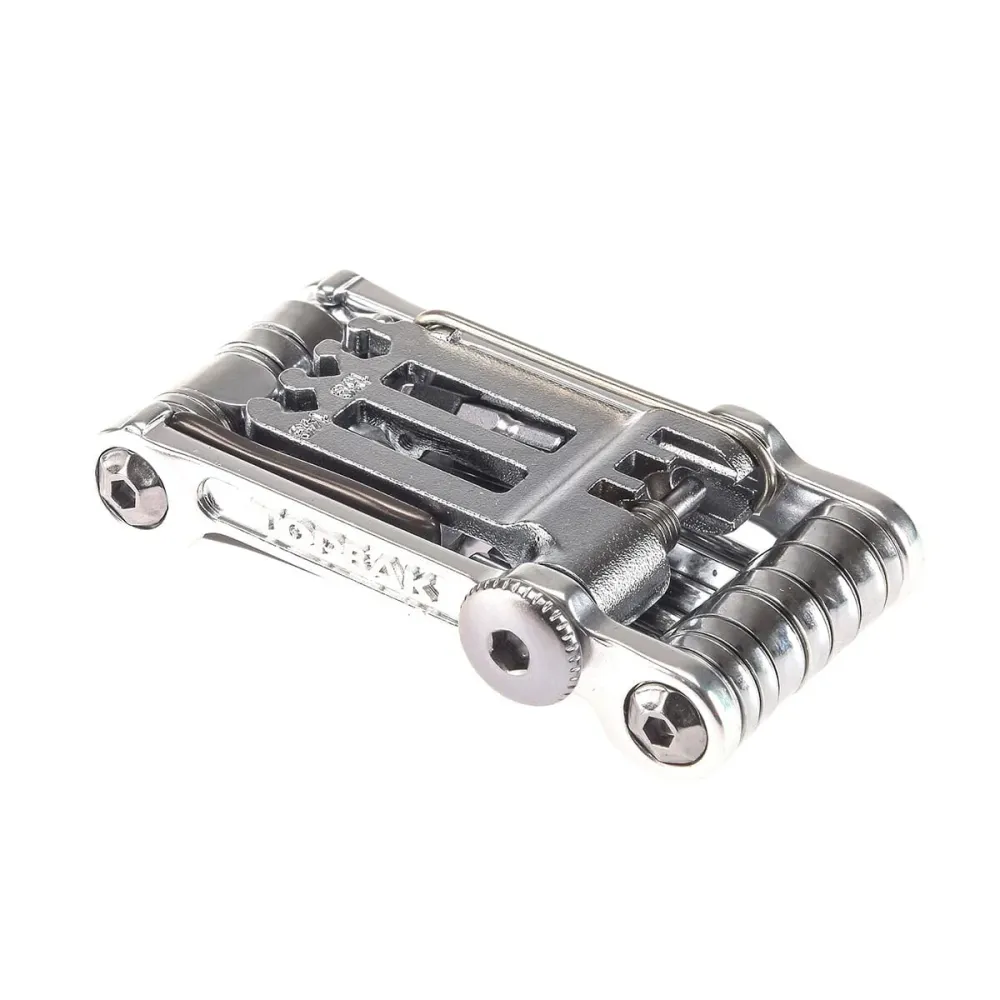 TOPEAK MINI PRO Silver monitoimityökalu (20 työkalua + kotelo)