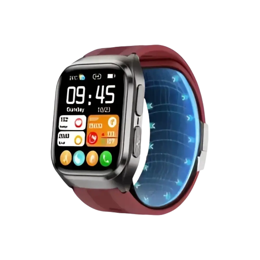 Montre Connectée ECG Santé AI 2025 pour Homme