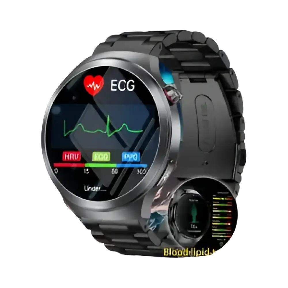 Montre Connectée Santé 2025 pour HUAWEI – Uricémie, Tension & Oxygène