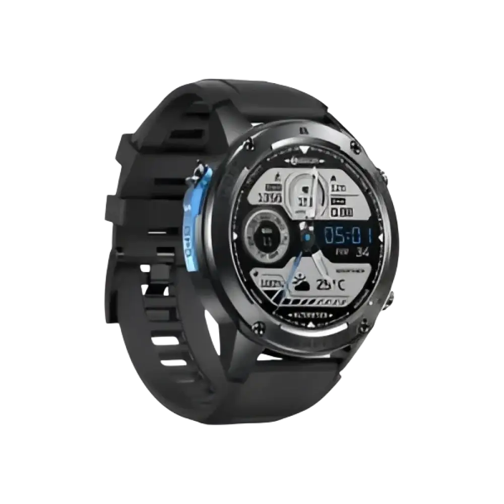 Montre GPS Outdoor Zeblaze Stratos 2 - Boussole intégrée et Suivi Précis des Activités