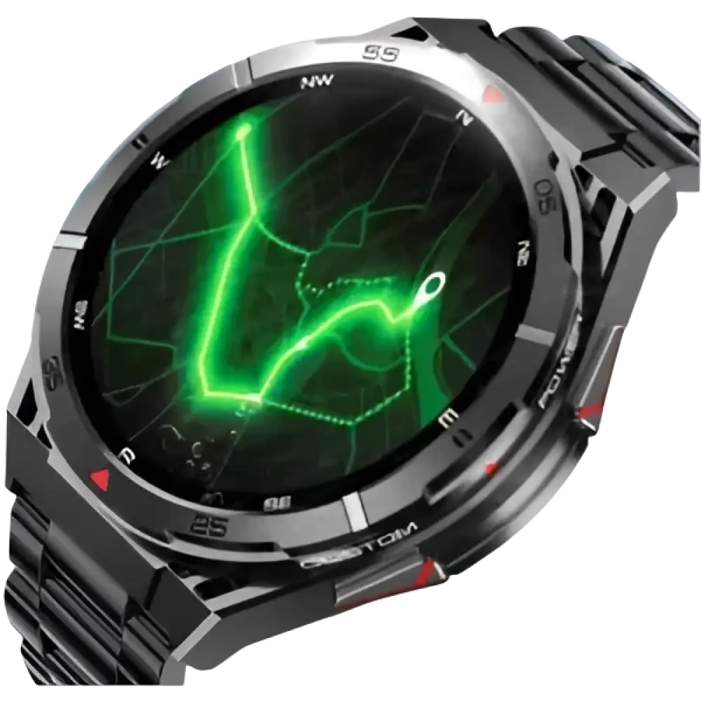 Montre Intelligente GPS Militaire Homme 10 ATM