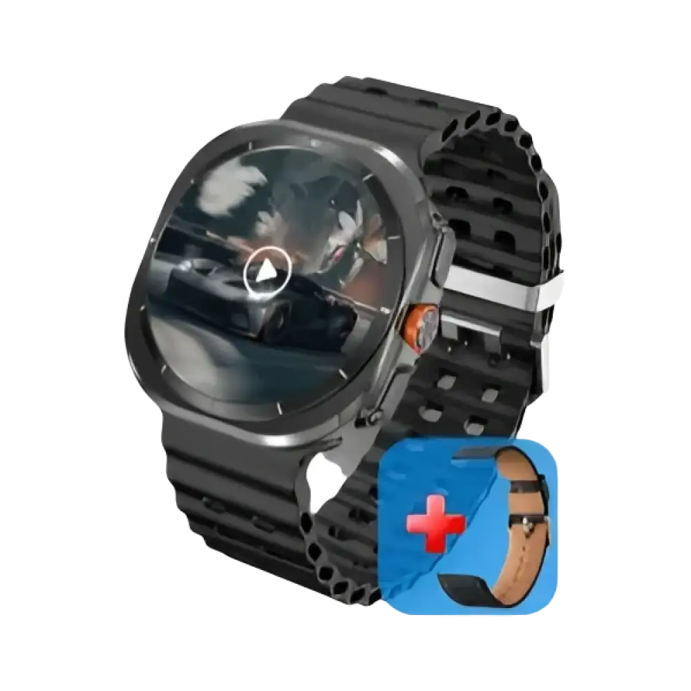 Montre intelligente homme 2025 GPS NFC 32 Go 3D
