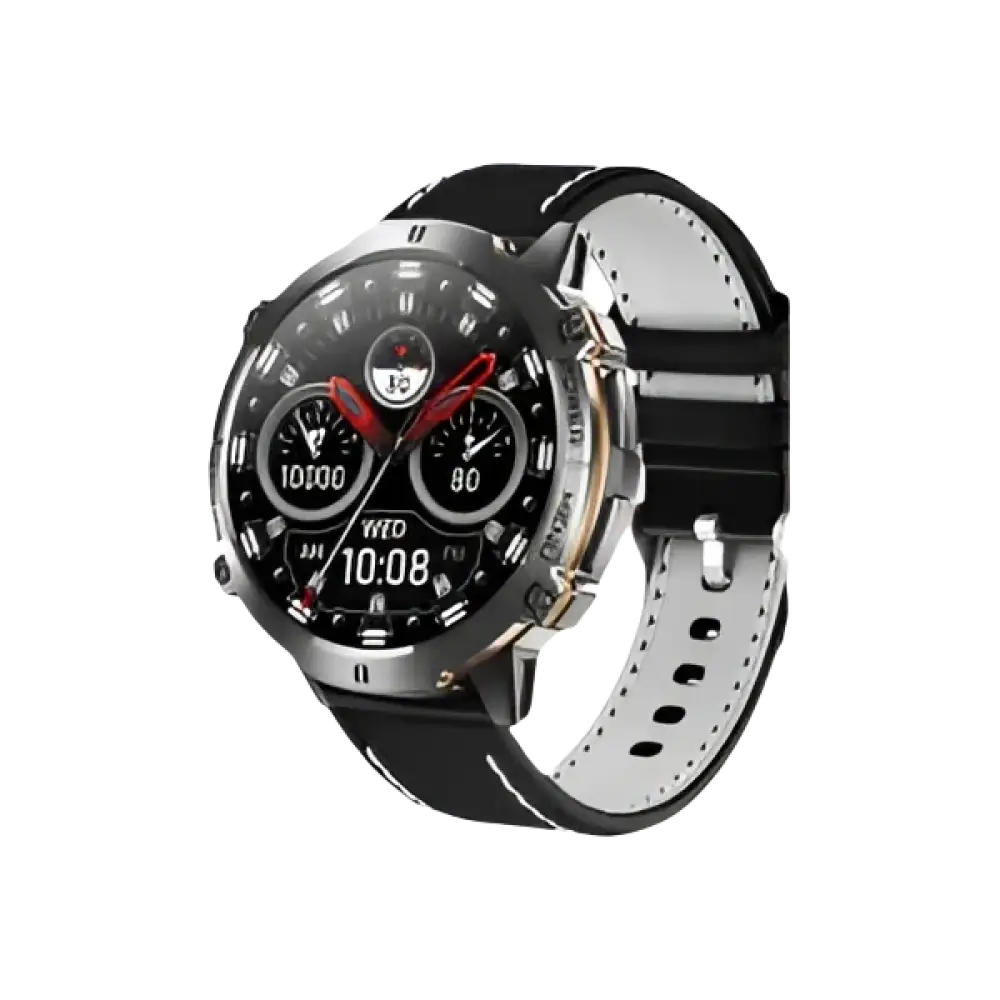 Montre Militaire Intelligente GPS 50M Étanche, Autonomie 1000mAh, Suivi Cardiaque Pour Homme