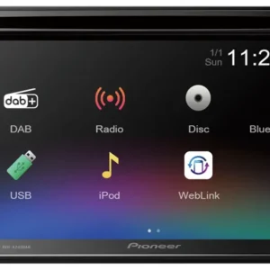 Pioneer AVH-A240DAB autostereo CD/DAB+/Bluetooth ja kosketusnäyttö