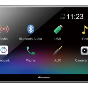 Pioneer DMH-AF555BT Multimedian 9" Autoradio Bluetoothilla