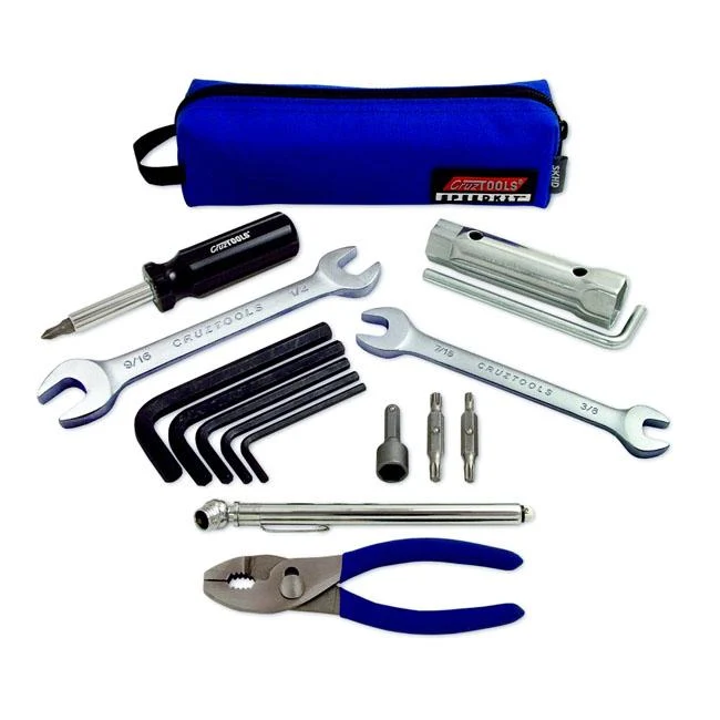 Cruztools Speedkit Moottoripyörän työkalupakki Harleylle