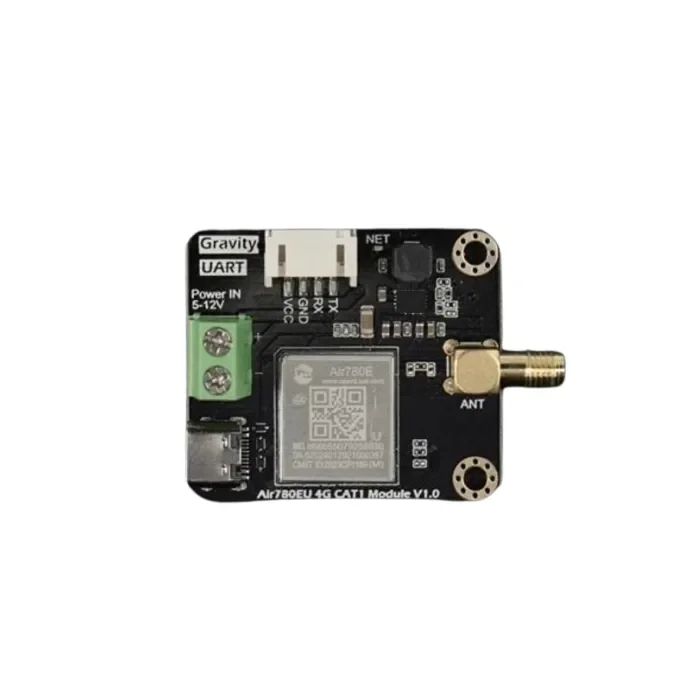 Air780EU 4G LTE Cat1 IoT -moduuli Raspberry Pi -verkkokortille DFRobot